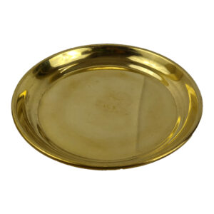 Brass Prasadam Plate 14cm